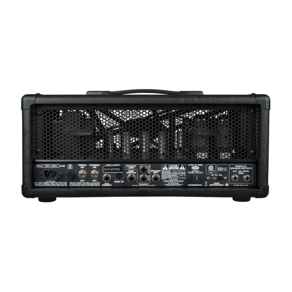 EVH 5150III 50W 6L6 Head Black ギターアンプ ヘッド 背面