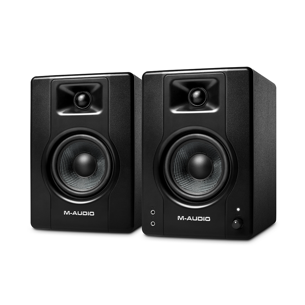 M-AUDIO BX4 4.5インチ 120W デスクトップ モニタリング パワード・スピーカー