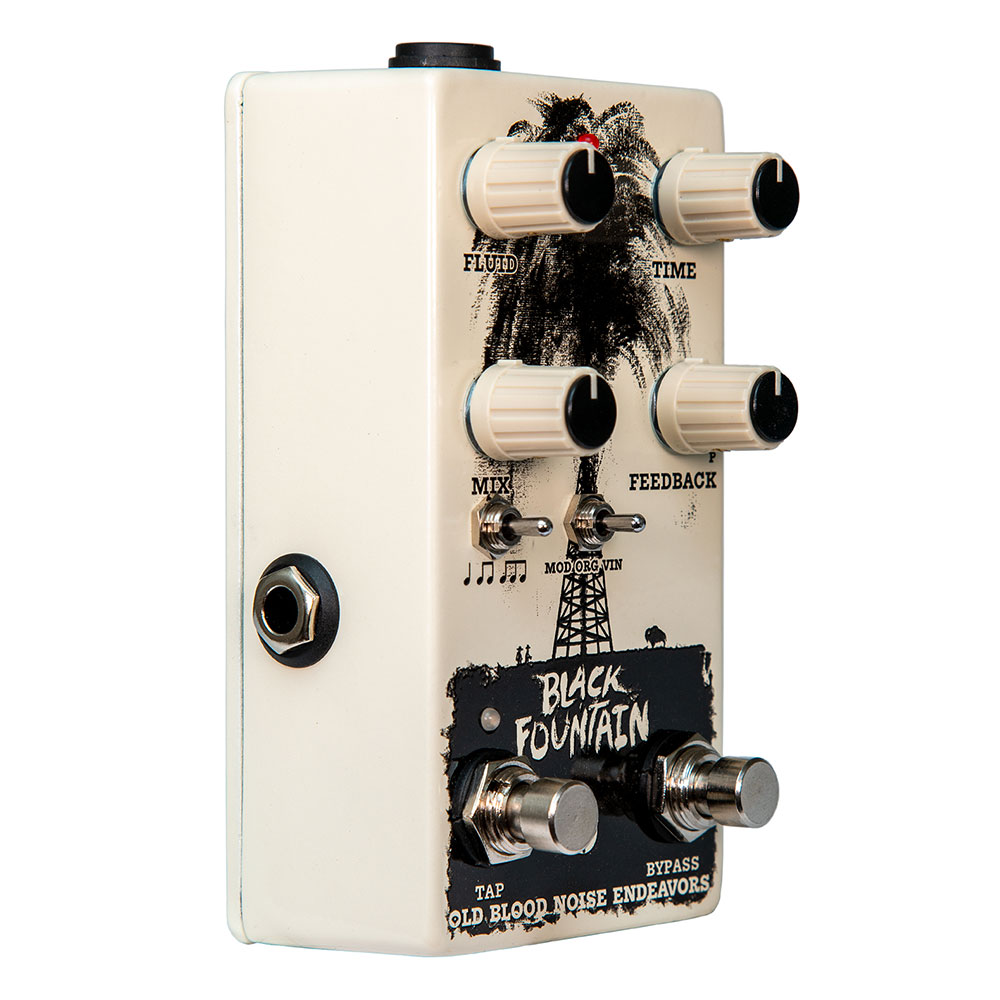 Old Blood Noise Endeavors Black Fountain V3 w/Tap Tempo ディレイ ギターエフェクター 側面