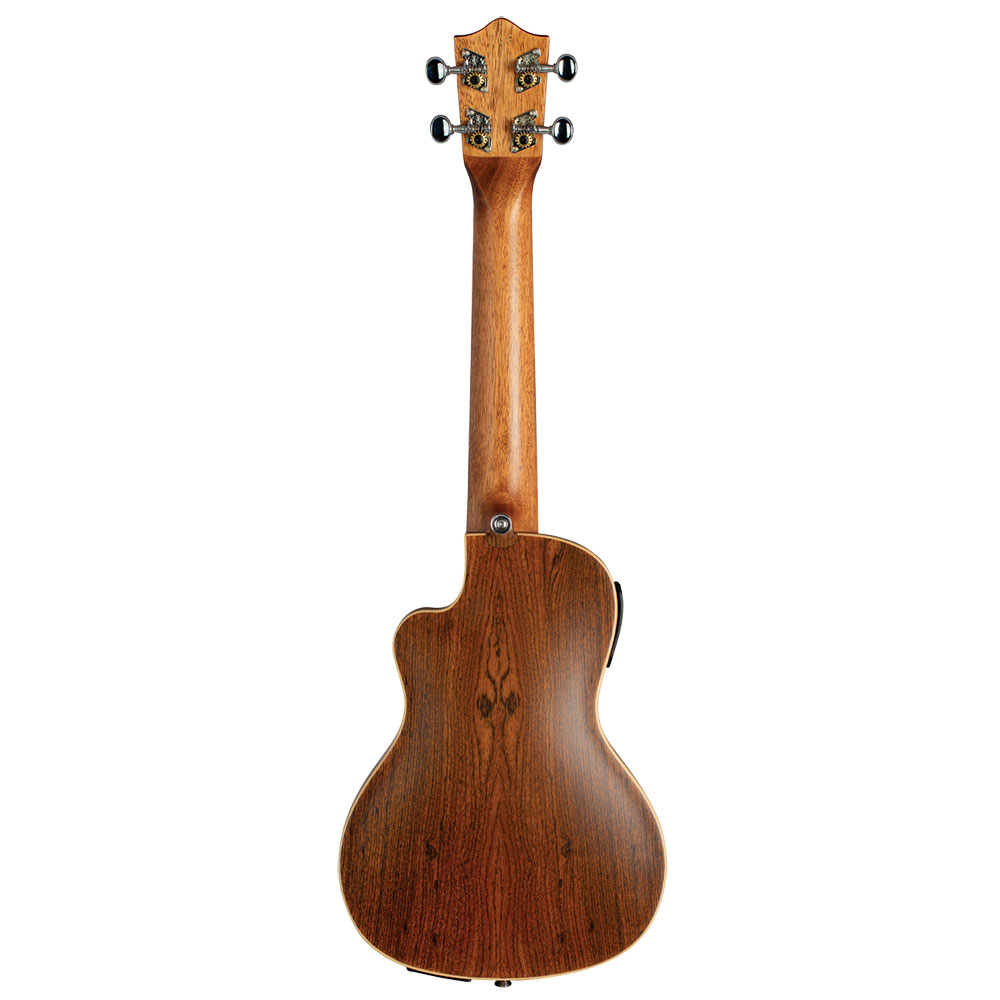 LANIKAI FB-CETC Figured Bocote Thin Body Concert with A/E Ukulele エレクトリック コンサートウクレレ ラニカイ 背面画像