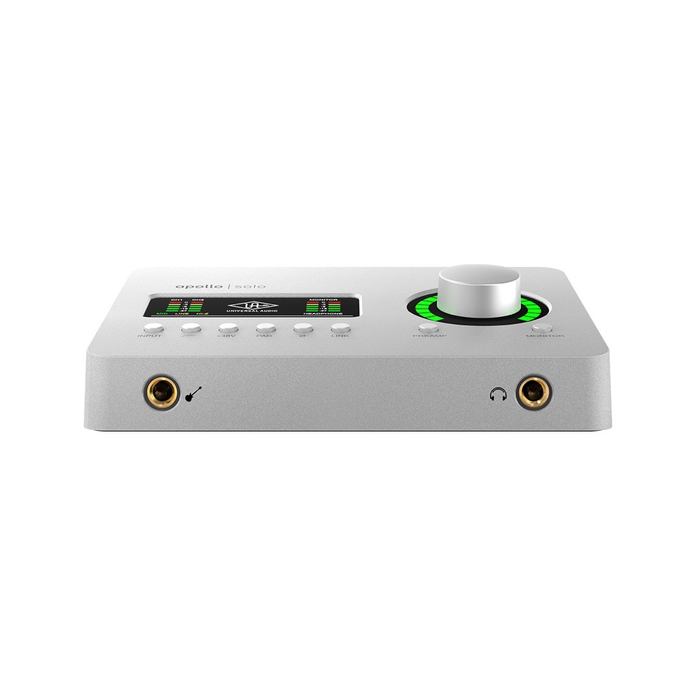 Universal Audio Apollo Solo Heritage Edition Thunderbolt 3 オーディオインターフェイス 側面の画像