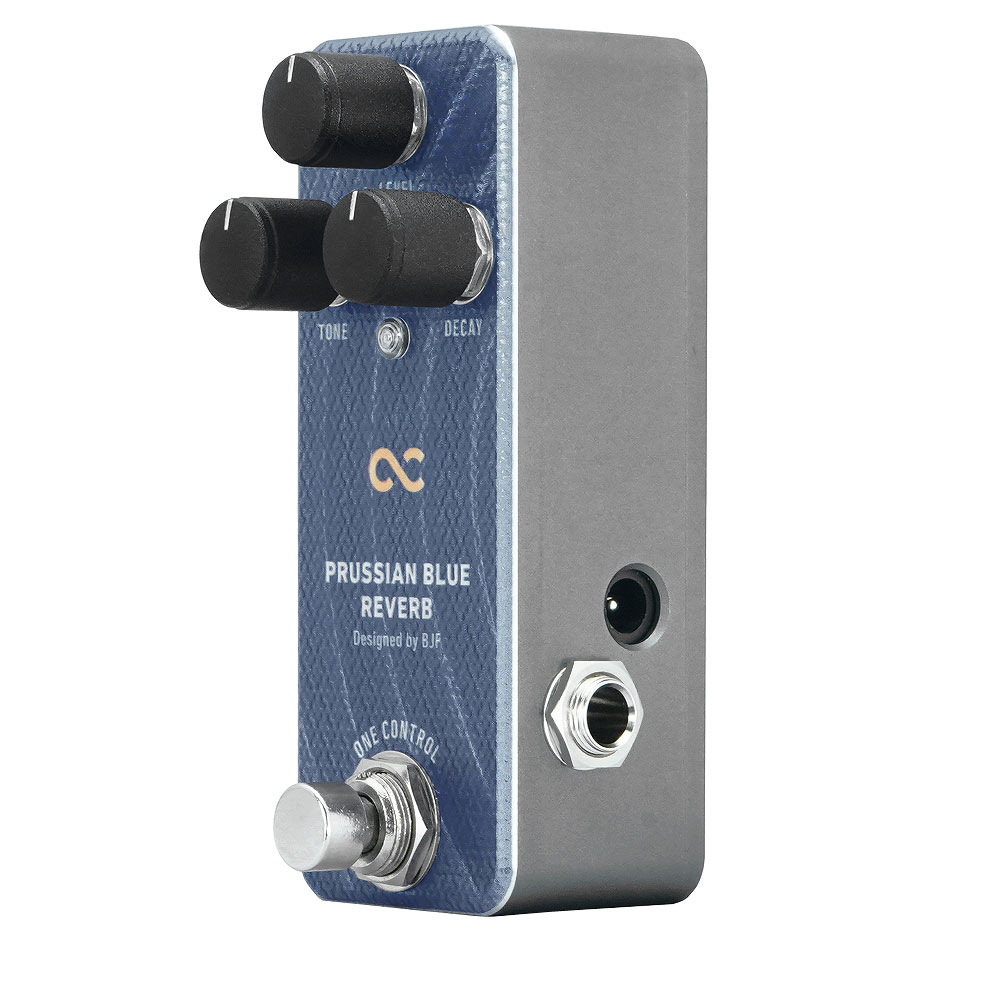 One Control Prussian Blue Reverb リバーブ ギターエフェクター 右側面