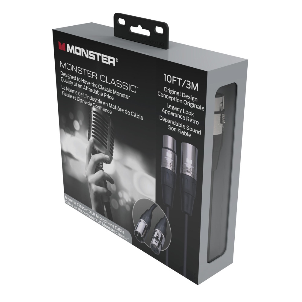 MONSTER CABLE CLASS-M-10 約3m マイクケーブル