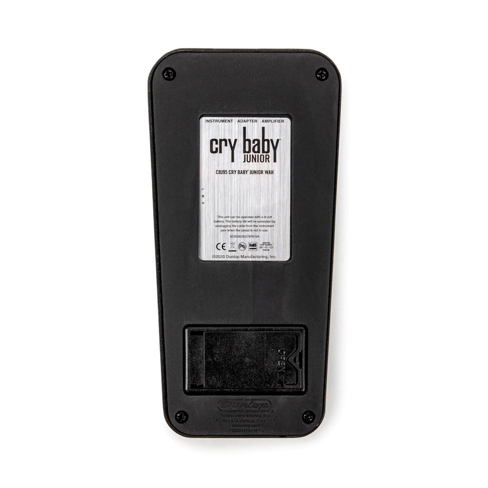 JIM DUNLOP CBJ95 Cry Baby Junior ワウペダル 底面