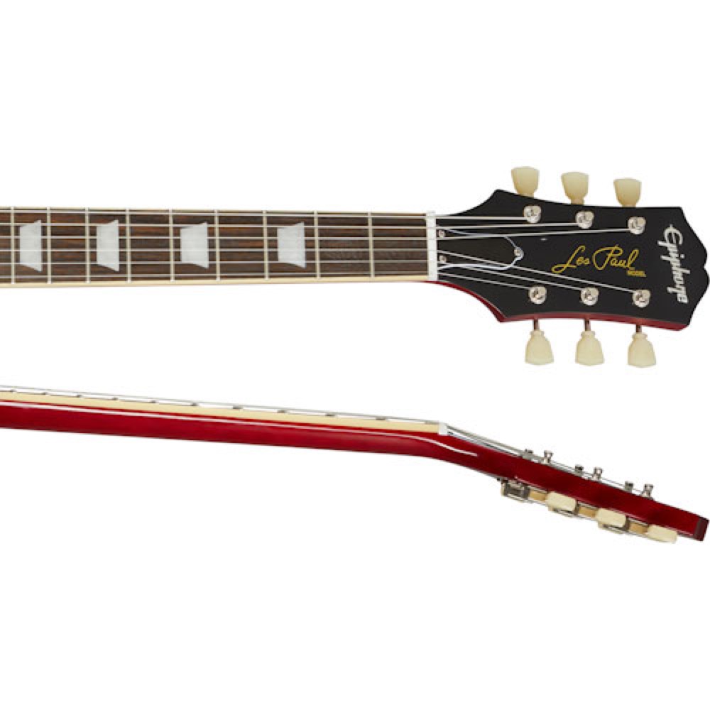 Epiphone 1959 Les Paul Standard Outfit Aged Dark Burst エレキギター エピフォン ネック 側面画像