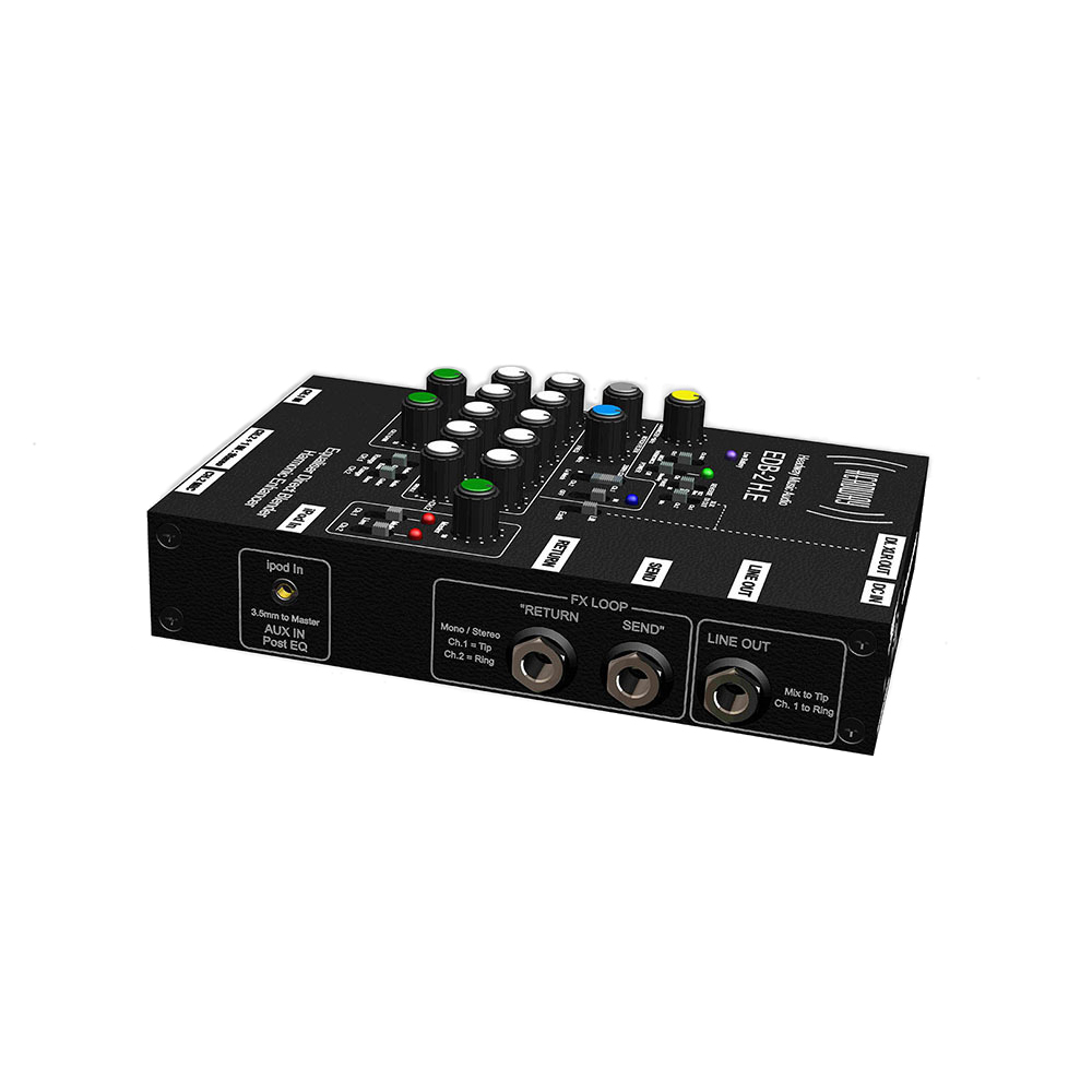 HEADWAY MUSIC AUDIO EDB-2 H.E アコースティック楽器用プリアンプ/DI 側面入力端子画像