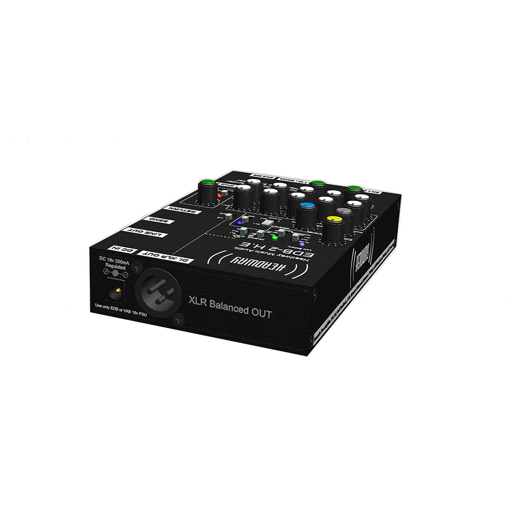HEADWAY MUSIC AUDIO EDB-2 H.E アコースティック楽器用プリアンプ/DI DIアウト画像