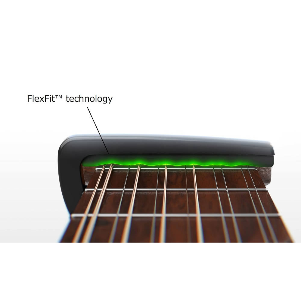 Planet Waves by D’Addario PW-CP-19S Pro plus capo Silver ギターカポ FlexFitテクノロジーを採用 イメージ画像