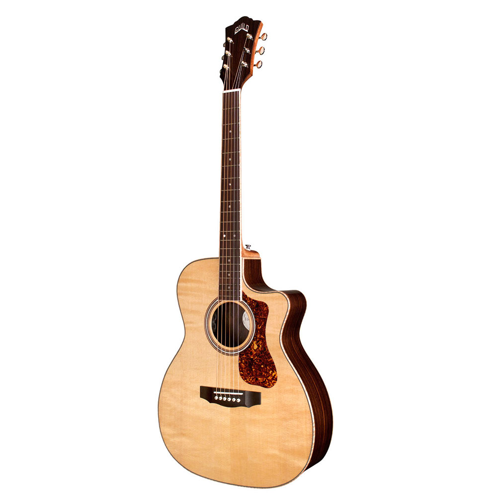 GUILD OM-250CE Reserve NAT エレクトリックアコースティックギター アングル画像