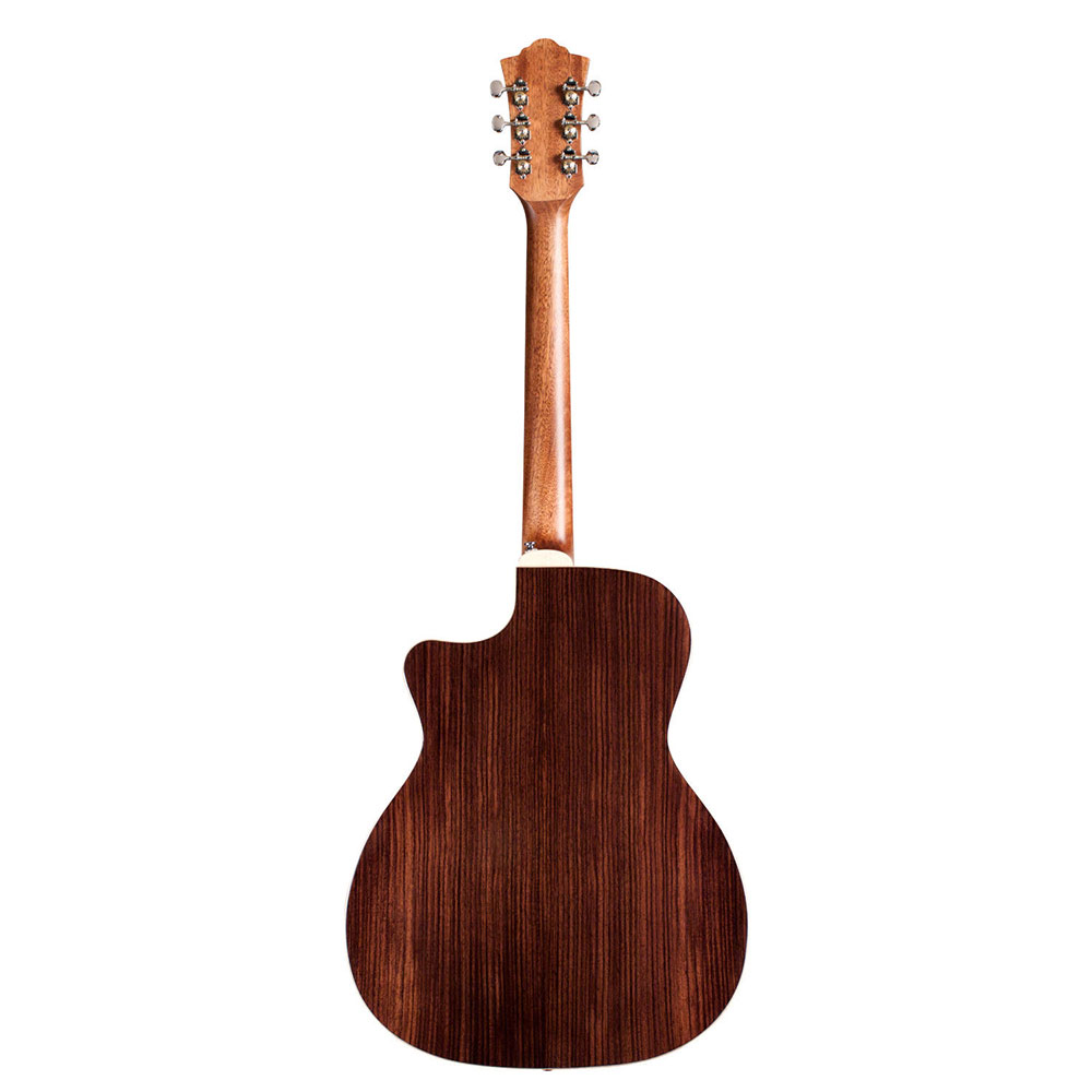 GUILD OM-250CE Reserve NAT エレクトリックアコースティックギター ボディバック画像