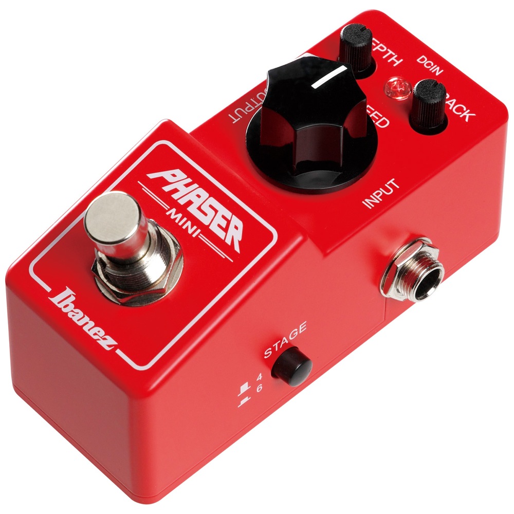 IBANEZ PHMINI フェイザー ギターエフェクター 筐体上からの画像