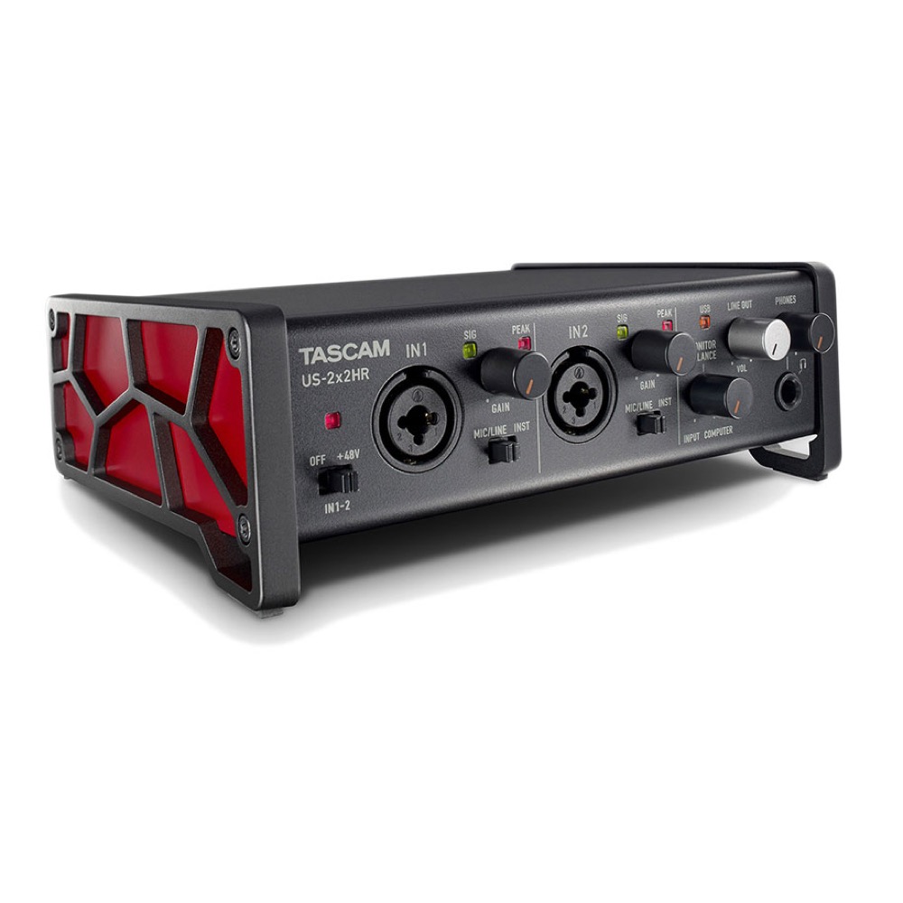 TASCAM US-2x2HR USBオーディオ MIDI インターフェース