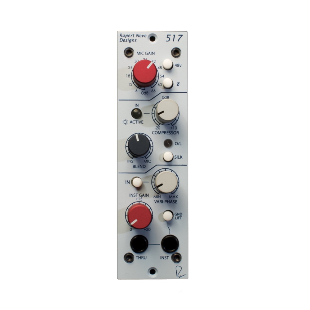 Rupert Neve Designs Portico 517 マイクプリアンプ / DI / コンプレッサー パネル部分画像