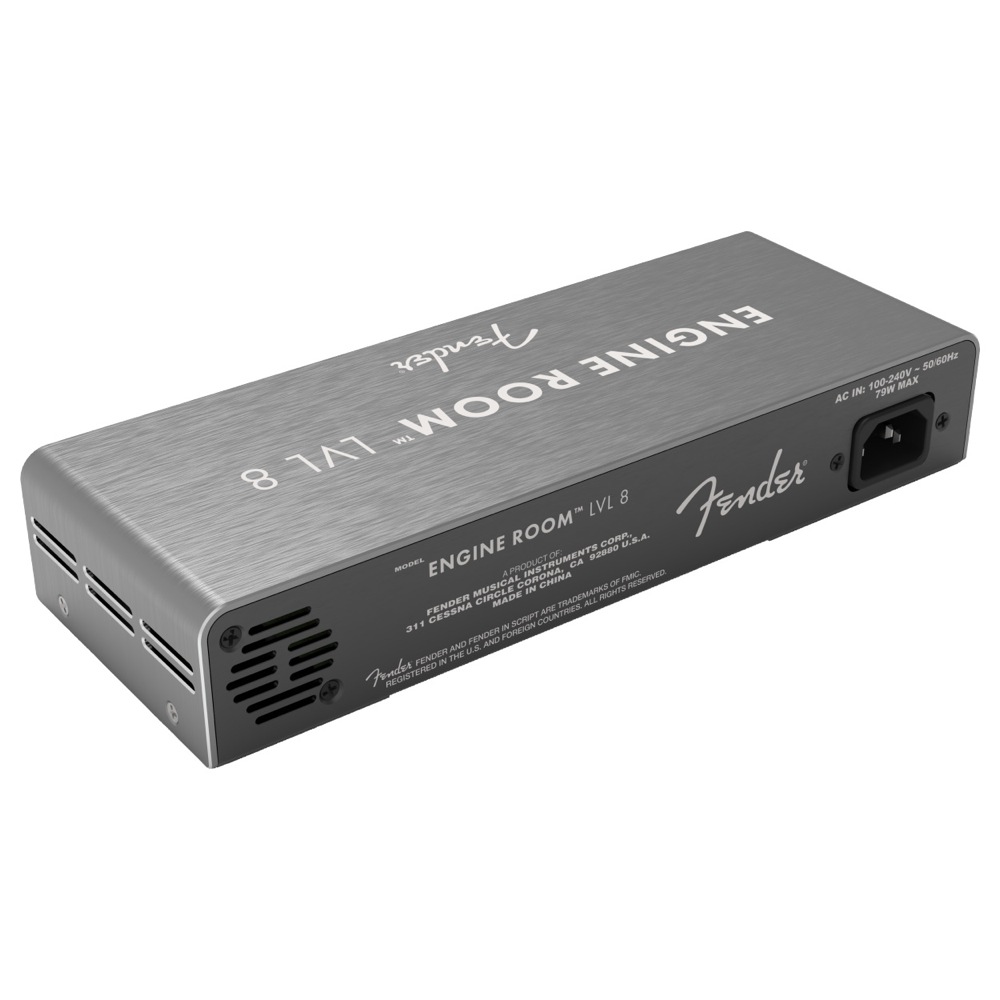 Fender Engine Room LVL8 Power Supply 100V JPN パワーサプライ 筐体背面の画像