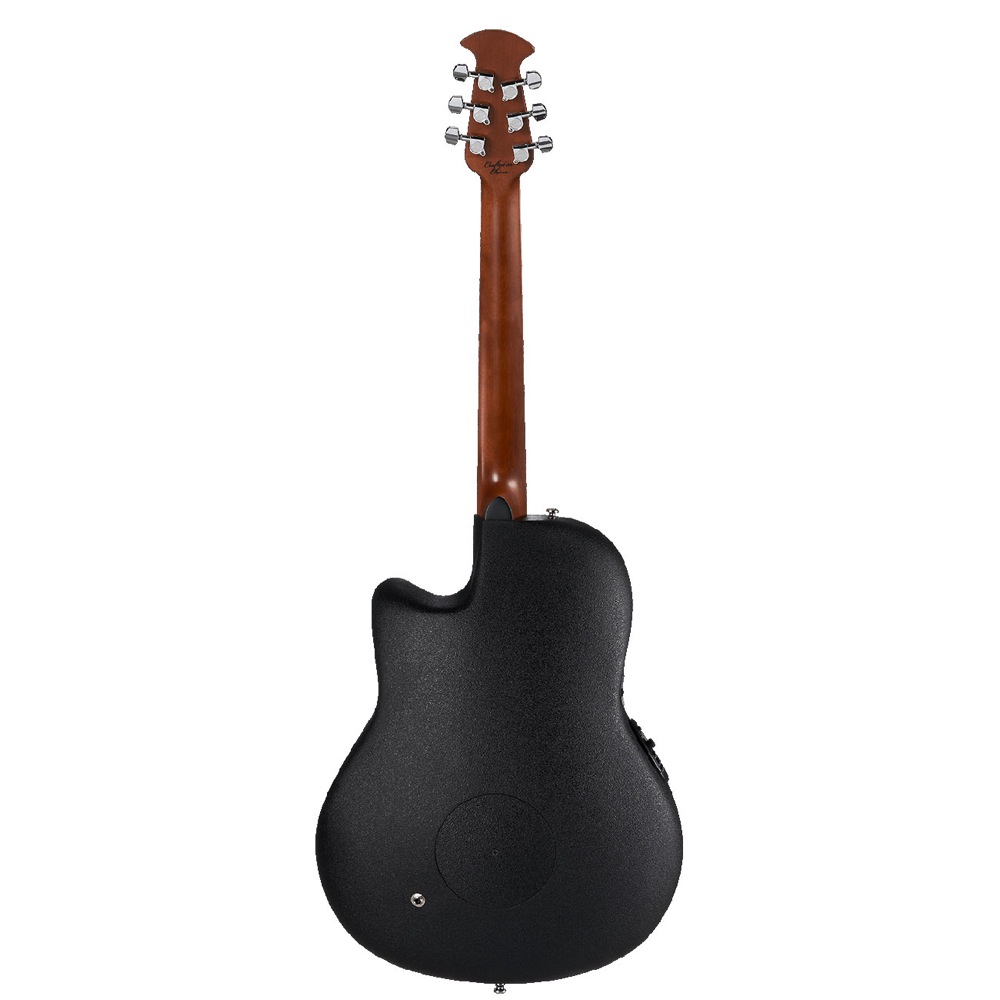 OVATION Celebrity Elite Exotic Mid Depth CE44LX-1R レフトハンド エレクトリックアコースティックギター 背面の画像