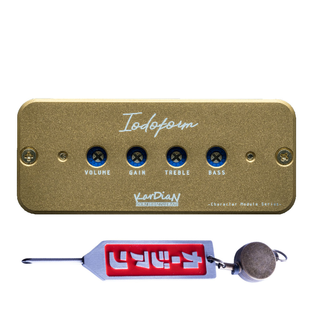 KarDiaN Iodoform Gold キャラクターモジュール 数量限定特製ストラップ付きドライバー付属