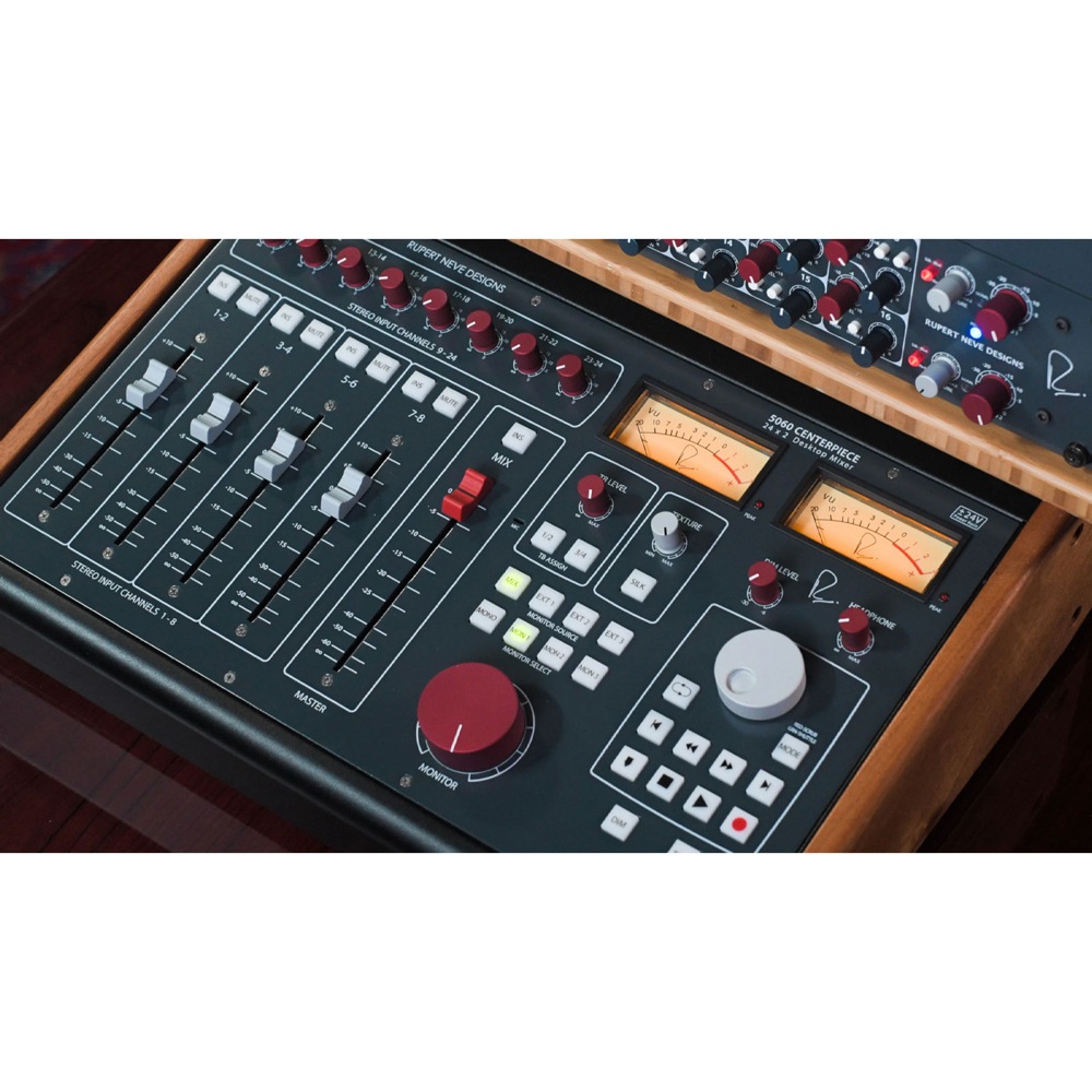 Rupert Neve Designs 5060 Centerpiece Shelford Blue 24x2 デスクトップミキサー イメージ画像