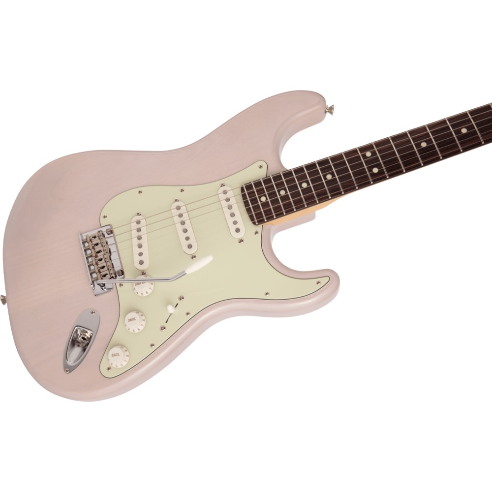 Fender Made in Japan Hybrid II Stratocaster RW USB エレキギター ボディ斜めアングル画像