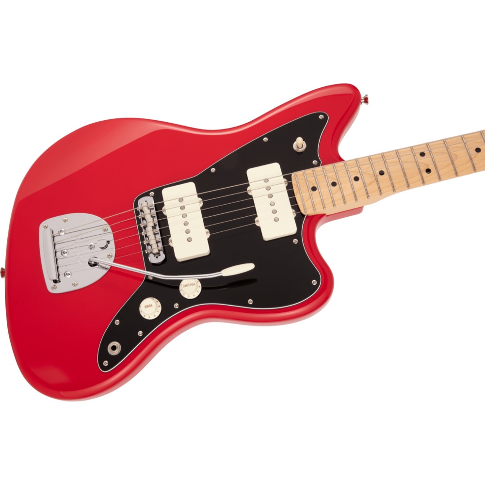 Fender Made in Japan Hybrid II Jazzmaster MN MDR エレキギター ボディ斜めアングル画像