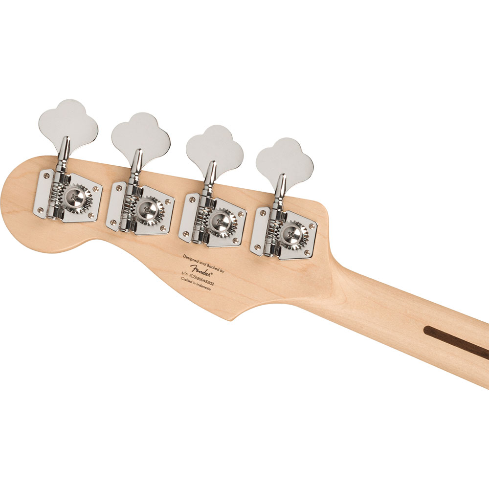 Squier Affinity Series Jazz Bass 3TS エレキベース ヘッド裏画像