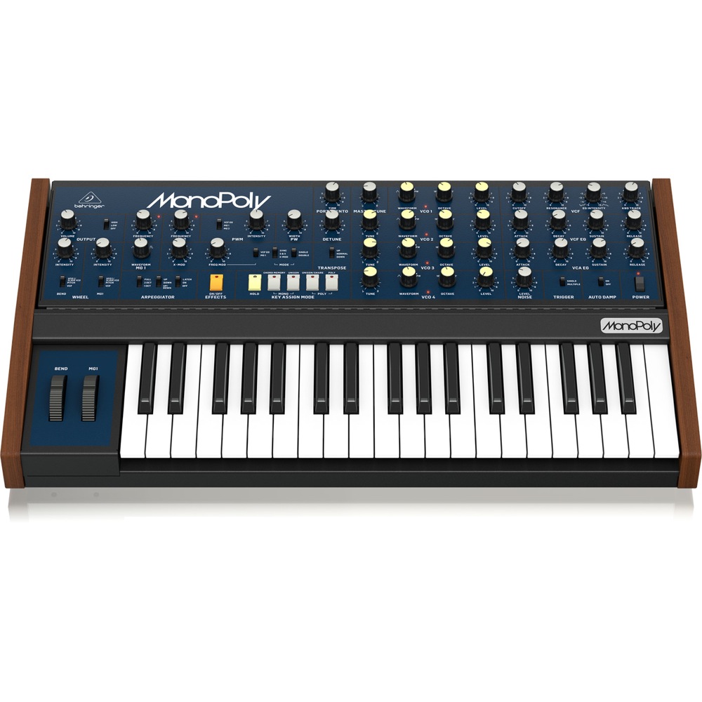 BEHRINGER MonoPoly アナログシンセサイザー 本体の画像