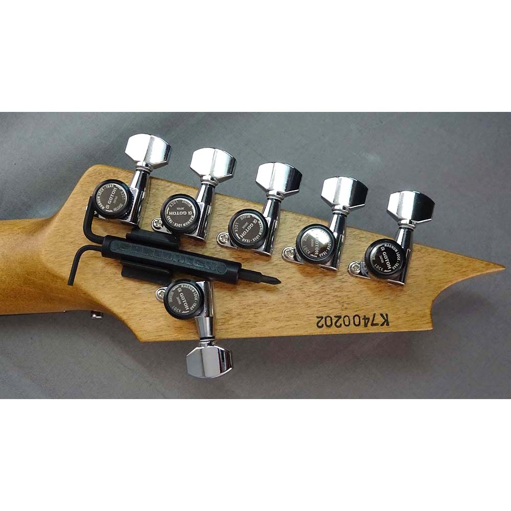 SHRED NECK Trem Tool 2 Ibanez Edgeスタイル用 六角レンチ＆ドライバー 使用イメージ画像