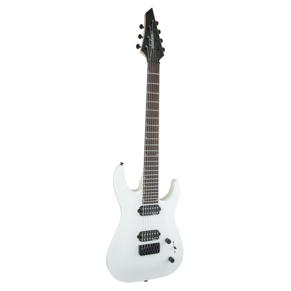 Jackson JS Series Dinky Arch Top JS32-7 DKA HT Snow White 7弦 エレキギター 全体像