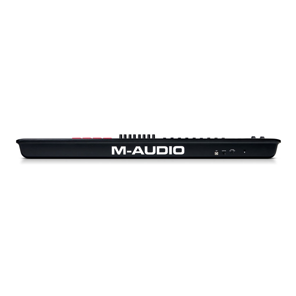 M-AUDIO Oxygen 61 MKV 61鍵盤 USB MIDIキーボードコントローラー 背面