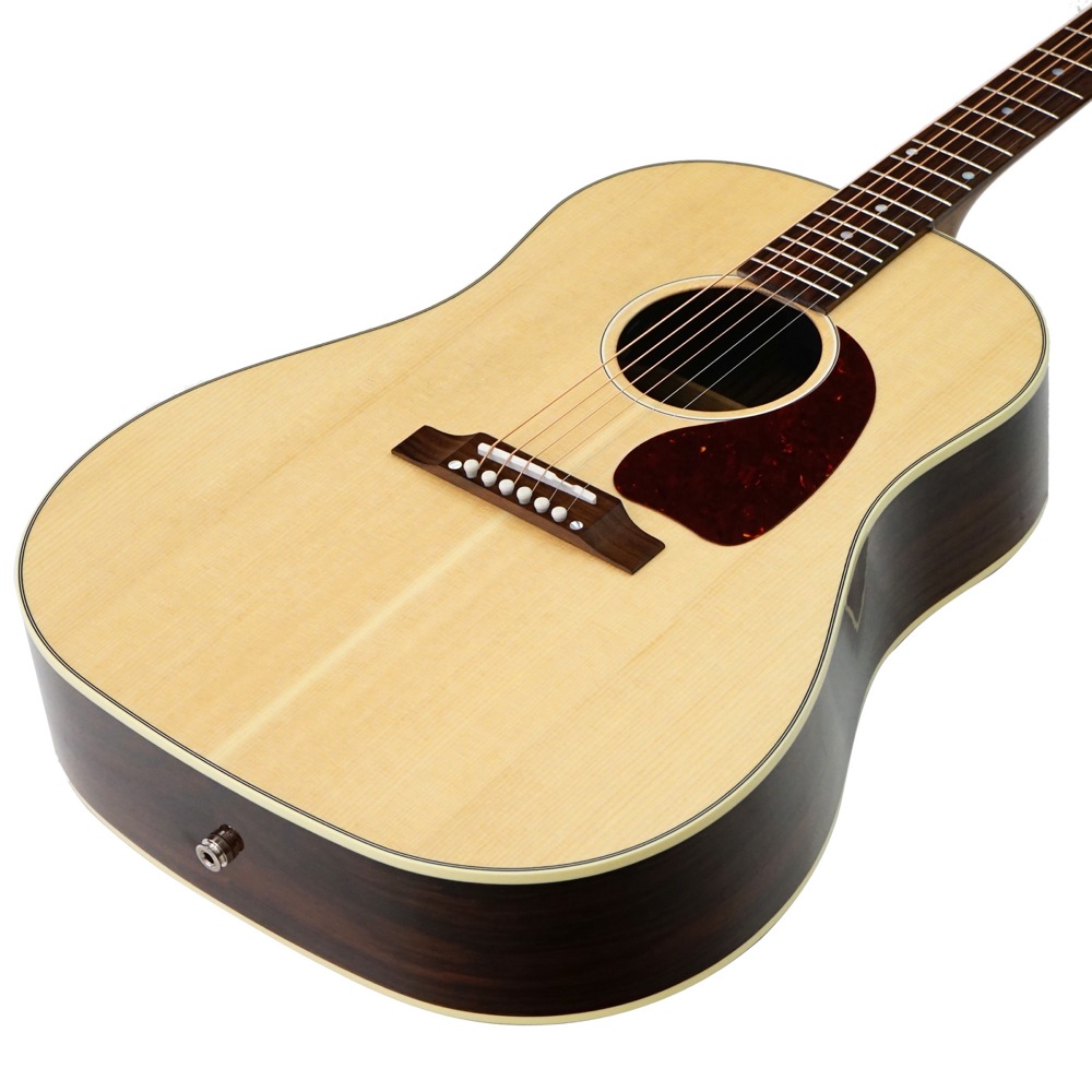 Gibson J-45 Studio Rosewood Antique Natural エレクトリックアコースティックギター ボディアップの画像