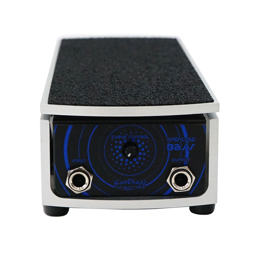 KarDiaN Volume Pedal KND-LOW FOR BASS ベース用ボリュームペダル 正面入力部画像