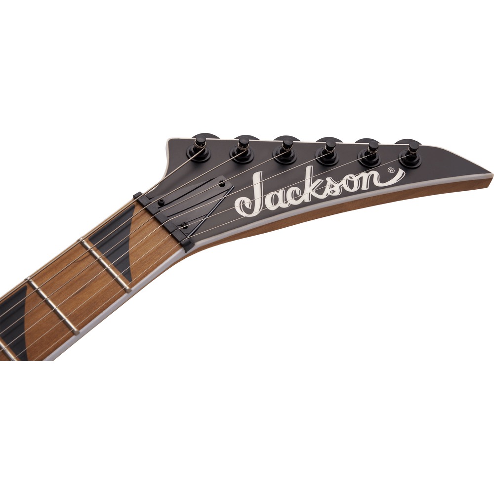 Jackson JS Series Dinky Arch Top JS24 DKAM Red Stain エレキギター ヘッド部分アップ画像