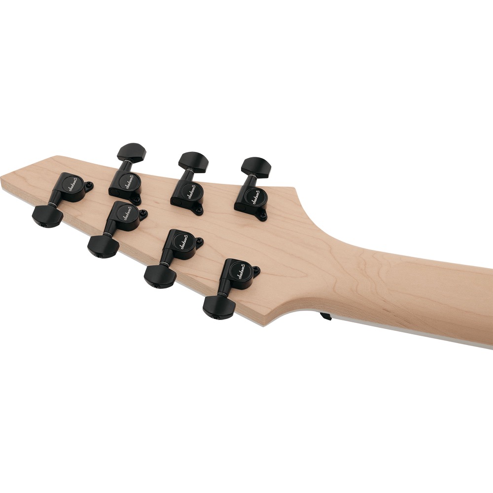 Jackson JS Series Dinky Arch Top JS22Q-7 DKA HT  Transparent Black Burst エレキギター ヘッド裏側の画像