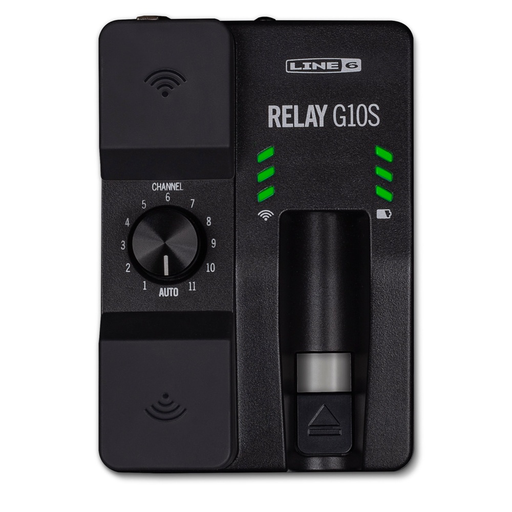 LINE6 Relay G10S デジタル ギターワイヤレス システム レシーバー正面の画像