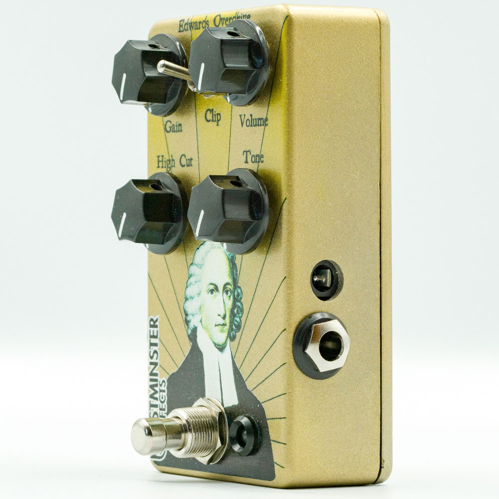 Westminster Effects WE-EO Edwards Overdrive V2 オーバードライブ ギターエフェクター 入出力端子部画像