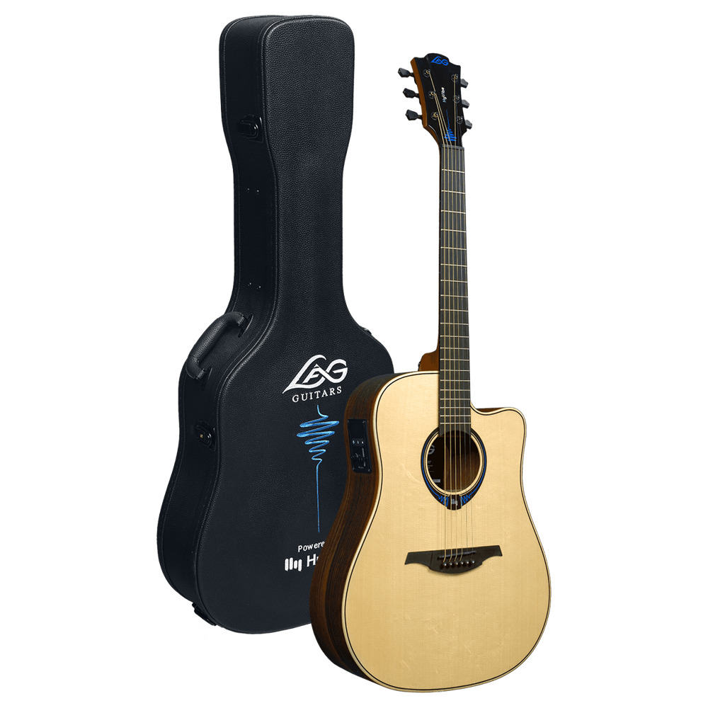 LAG GUITARS THV30DCE HyVibe シリーズ エレクトリックアコースティックギター