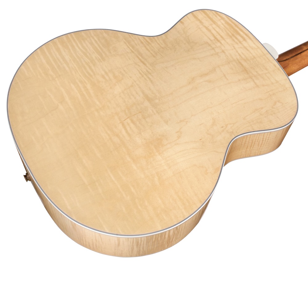 GUILD F-512E Maple アコースティックギター 背面アップ画像