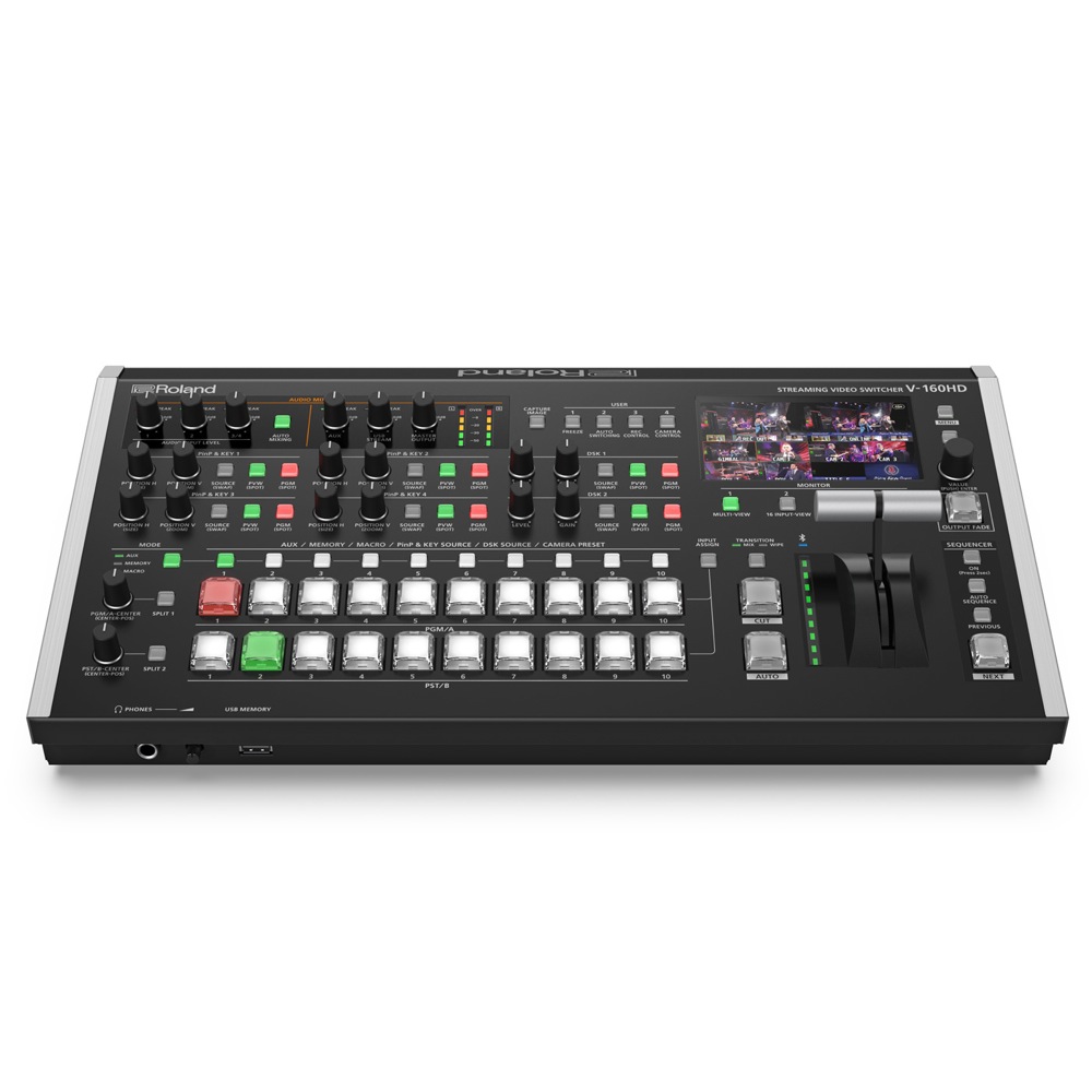 ROLAND V-160HD STREAMING VIDEO SWITCHER ビデオスイッチャー 筐体の画像