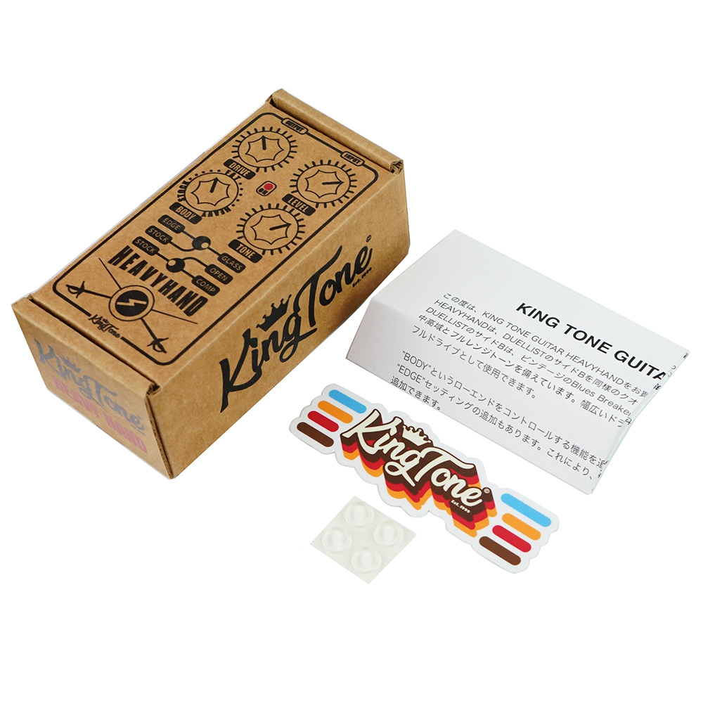 KING TONE GUITAR HeavyHand ギターエフェクター 付属品画像