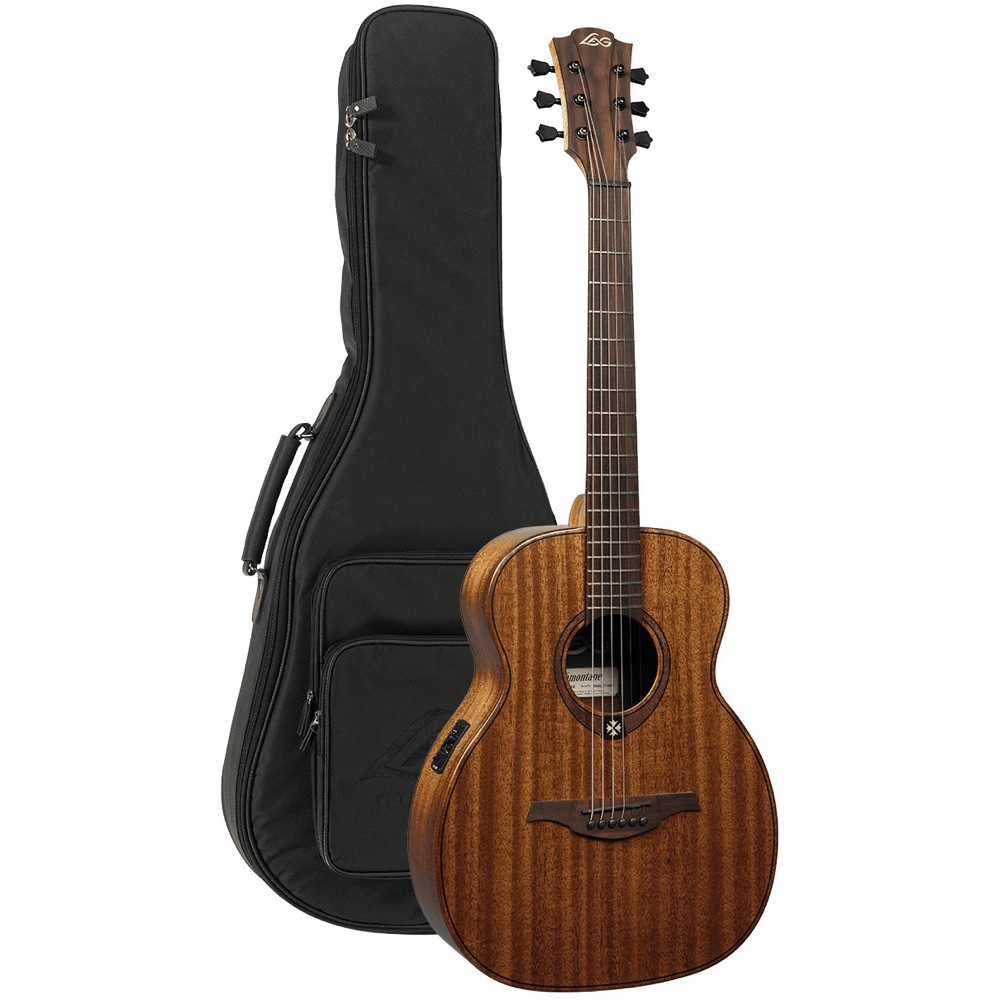 LAG GUITARS TRAVEL-KAE TRAMONTANE TRAVEL KHAYA EL エレクトリックアコースティックギター