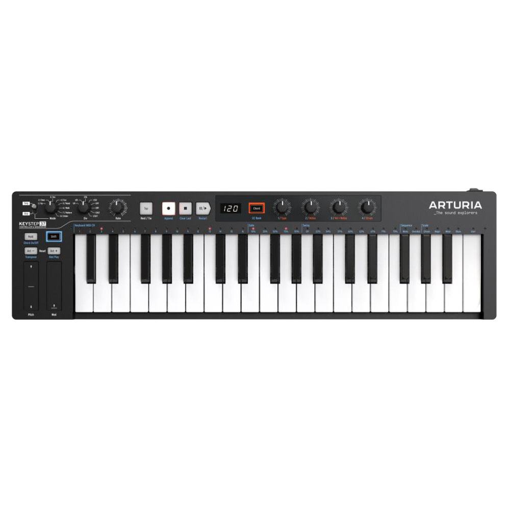 ARTURIA KEYSTEP 37 BLACK EDITION USB MIDIキーボード コントローラー
