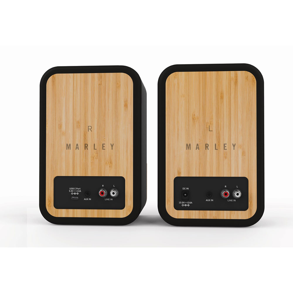 House of Marley Get Together DUO ワイヤレススピーカー ハウスオブマーリー 背面画像 入出力端子部画像
