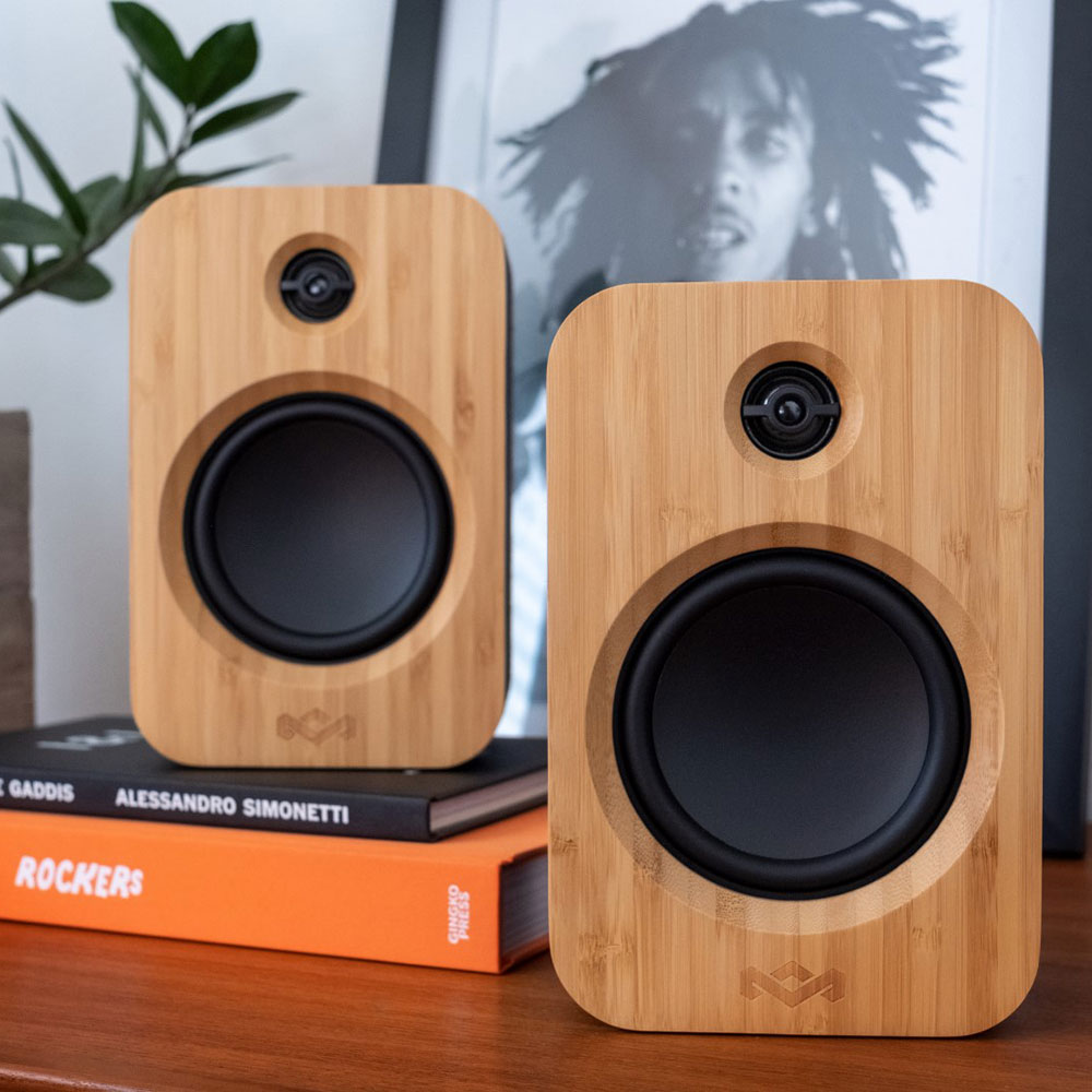 House of Marley Get Together DUO ワイヤレススピーカー ハウスオブマーリー 部屋に置いた画像 イメージ画像