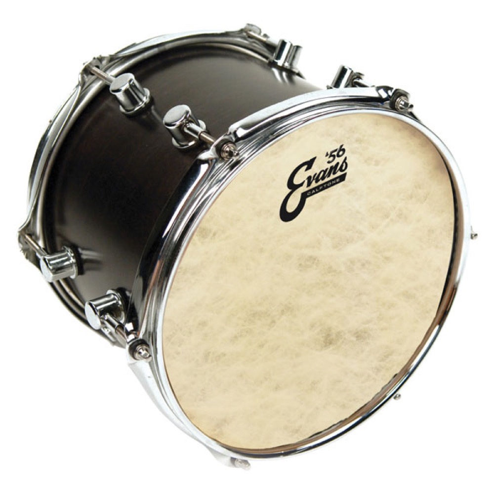 EVANS TT14C7 14' Calftone Tom ドラムヘッド 装着イメージ画像