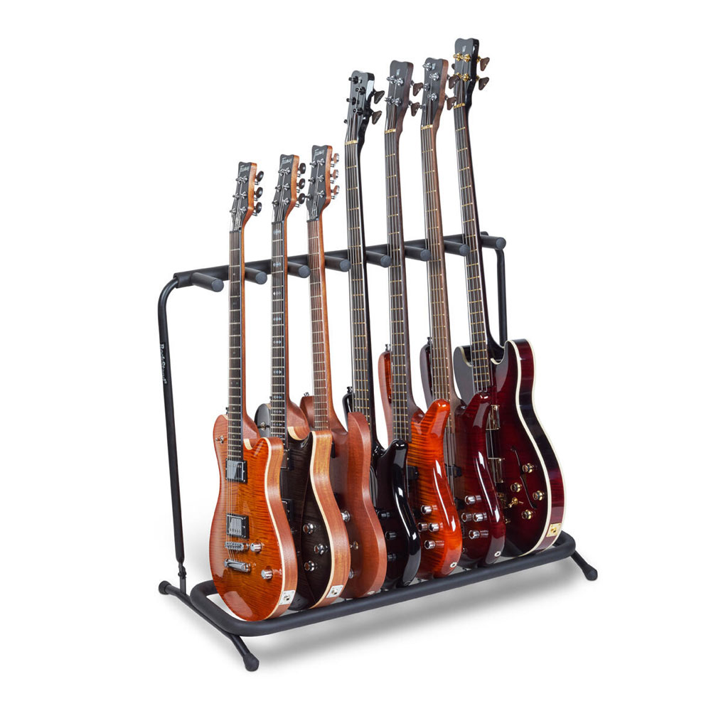 RockStand by Warwick RS 20862 B/1 7本立て ギタースタンド 組み立て済み 使用例