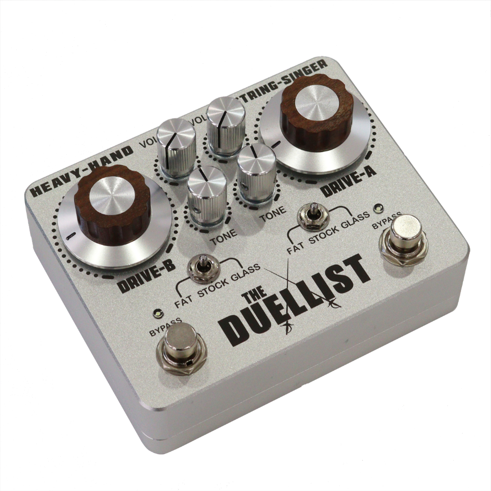 KING TONE GUITAR THE DUELLIST SILVER ギターエフェクター