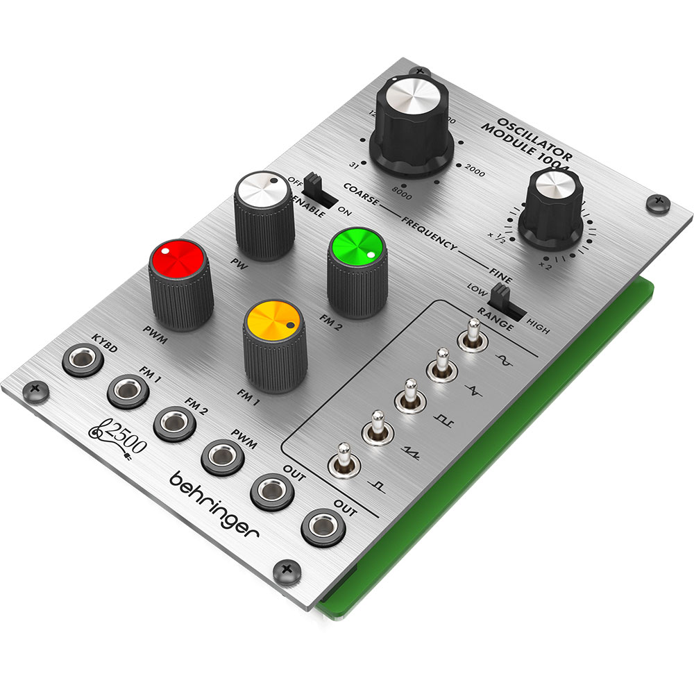BEHRINGER OSCILLATOR MODULE 1004 アナログシンセサイザーモジュール アングル画像