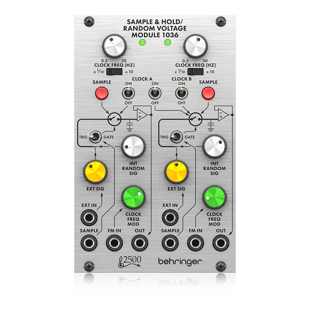 BEHRINGER SAMPLE & HOLD / RANDOM VOLTAGE MODULE 1036 アナログシンセサイザーモジュール