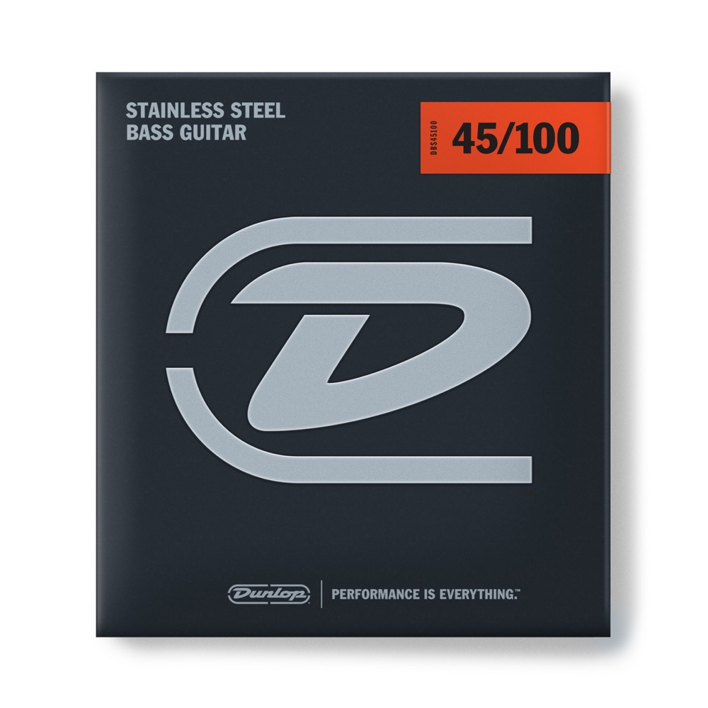 JIM DUNLOP STAINLESS STEEL Bass Strings DBS45100 エレキベース弦
