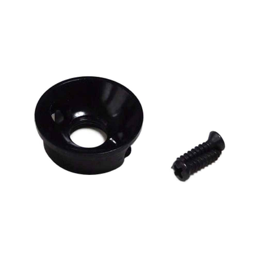 Montreux Electrosocket Jack Plate gloss Black No.9502 ジャックプレート