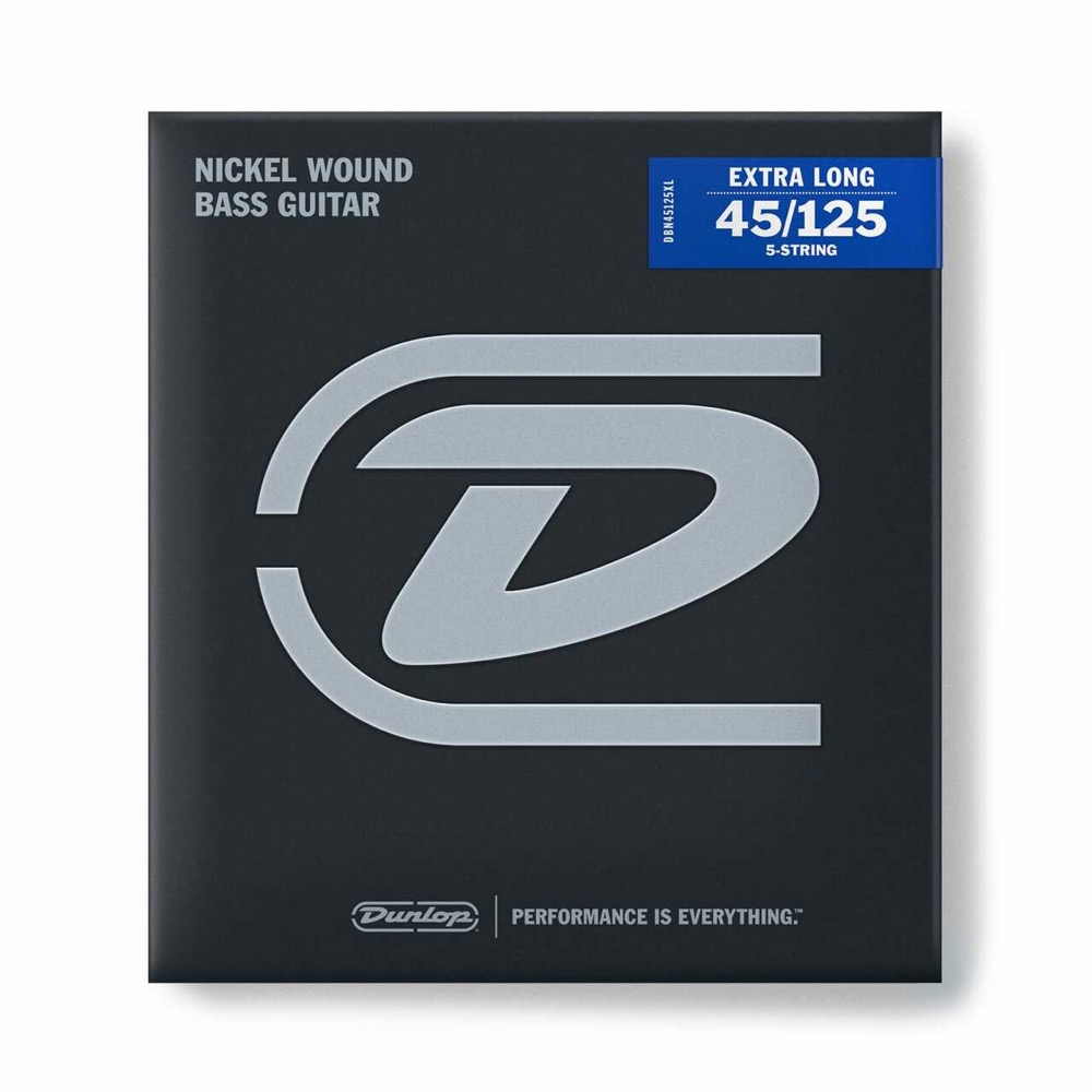 JIM DUNLOP Nickel Wound Bass Strings DBN45125XL 5弦エレキベース弦